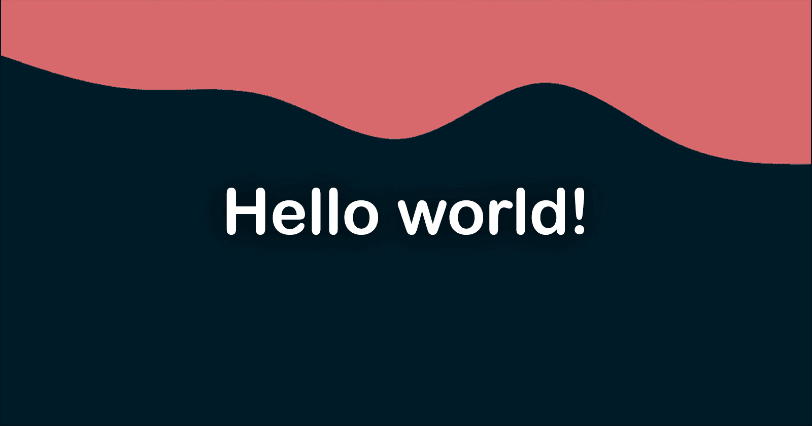 Hello World in JS !